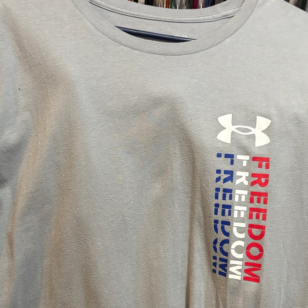 Under Armour Men's Gray Freedom Tee